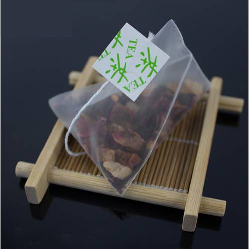 1000pcs/Lot Nylon Empty Tea Bags With String Heat Seal Filter Paper Herb Loose Disposable Tea Bag Tea Infuser Strainer
