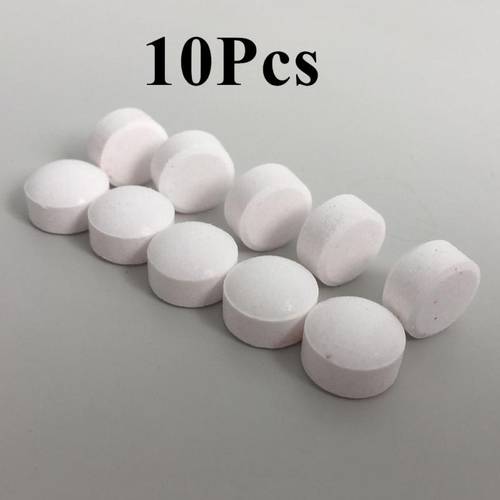 10Pcs Coffee Machine Cleaning Tablet Effervescent Tablet Descaling Agent Removing Oil Cleaning Chemicals Kitchen Accessories