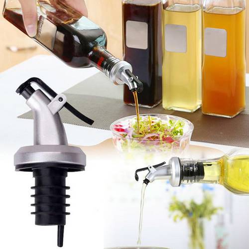 Bar Accessories Kitchen Gadgets Wine Spout Pourer Olive Oil Sauce Liquor Dispenser Rubber Cork Leak-proof Sealer Bottle Stopper