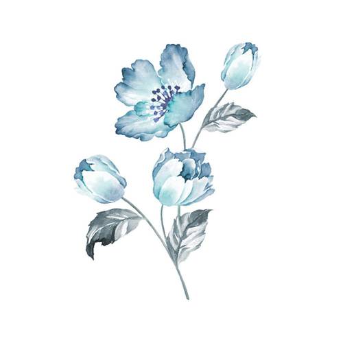 Creative Bouquet Of Orchids Wall Sticker Bedroom Living Room Home Decoration Mural Fridge Cupboard Wallpaper Flowers Stickers