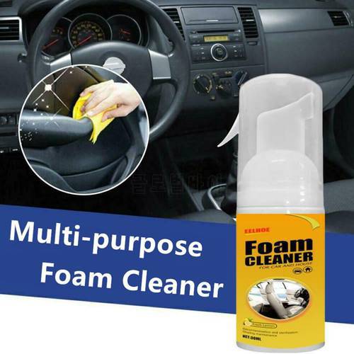 30ml Multi-purpose Foam Cleaner Anti-aging Cleaning Automoive Car Interior Home Cleaning Foam Cleaner Home Cleaning Foam Spray