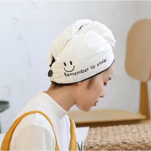 Fast Drying Salon Towel Hat Microfibre Quick Dry Turban Super Absorbent Cap Magic Hair for Quick-drying Bath Shower Pool Wrap
