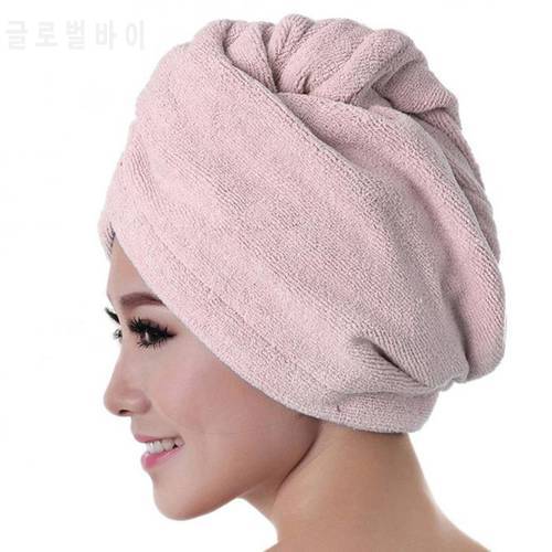 1Pc Women&39s Bathroom agic Microfiber Hair Drying Cap Effectively Fast Drying Towel Soft Bath Wrap Hat Hair Accessories