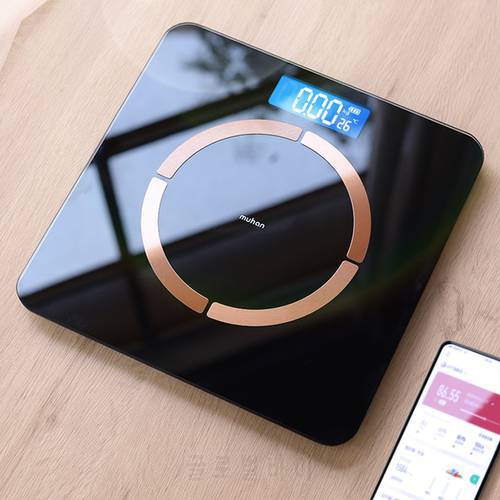 Digital Smart Body Weight Scale Electronic Body Fat Bathroom Scale Floor Bluetooth Weighing Scale For Body Analyzer BMI Balance
