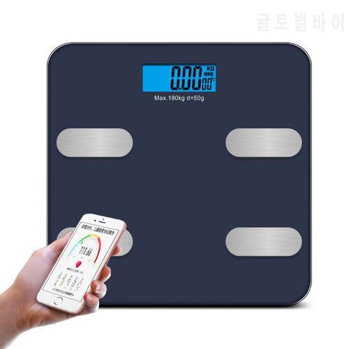 High Sensitivity Digital Body Weight Scale Smart Balance Connected Bathroom Body Fat Scale Human Weighing Scale Body Fat Weight