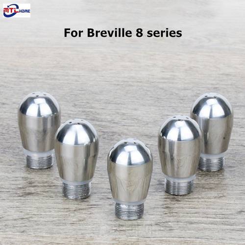 3 holes 4 holes Stainless Steel Coffee Machine Modified Steam Head Steam Nozzle For Sage/Breville 870/878/880 Coffee Machine