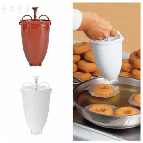 Plastic Light weight Donut Maker Dispenser Deep Fry Donut Mould Easy Fast Portable Arabic Waffle Doughnut Gadget Baking Tools