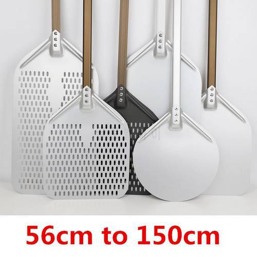 90cm Big Aluminum Pizza Shovel Peel With Long Wooden Handle Pastry Tools Accessories Pizza Paddle Spatula Cake Baking turner