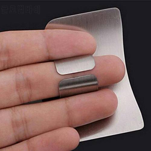 1PC Finger Guard Protect Finger Hand Stainless Steel Cut Hand Protector Knife Cut Finger Protection Tool Kitchen Tool Ship