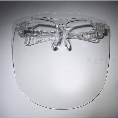 Transparent Plastic Safety Faces Shields Adult Screen Spare Visors For Head Eye Faces Kitchen Oil Splash Protective Scarfs Masks