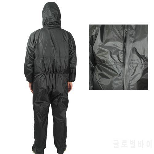 Adult Jumpsuit Raincoat Suits Bicycle Motorcycle Rain Coat Hooded Windproof Women Men Rain Jacket Poncho Universal Rain Gear