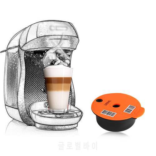 Refillable Coffee Capsule For Bosch-1 Tassimo-2 Machine Rich Crema Maker