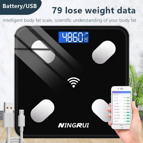 High Quality Personal Digital Measuring Muscle Mass Bmi Machine Bluetooth Body Weight Fat Scale
