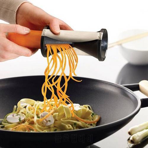 Kitchen Grater Tools Vegetable Spiral Slicer Cutting Gadgets Spiralizer for Cucumber Spaghetti Salad Garnish