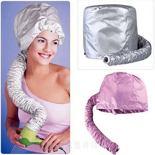 Soft Hair Dryer Bonnet Caps Hood Attachment Hair Care Hairdressing Hat Perm Hair Shower Cap Helmet Sauna Styling Tools
