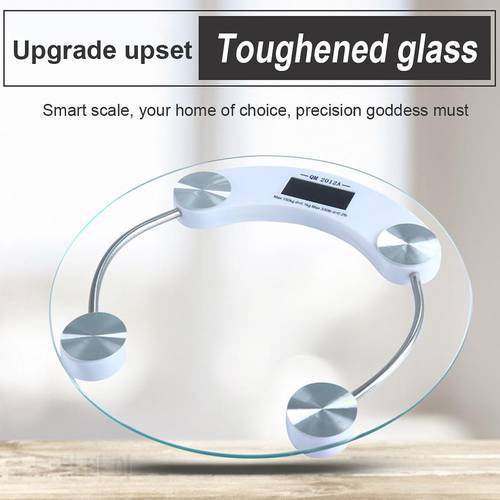 Toughened Glass Electroni Digital Body Scales 5-150kg Bathroom Gym Smart Scales LCD Display Body Weighing Digital Weight Scales