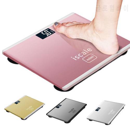 180kg Accurate Smart Electronic Glass LCD Display Home Bathroom Floor Body Scale Health Weighting Scale Wholesale dieted & fit