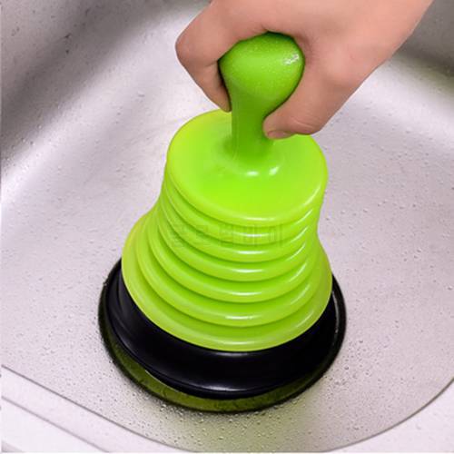 Drain Cleaners Toilet Brush Suction Whoelsale Household Powerful Sink Drain Pipe Pipeline Dredge Suction Cup Toilet Plungers