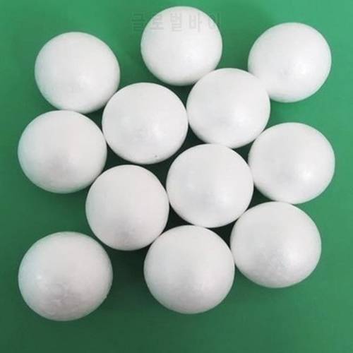 10/20Pcs 8/7/4/3/2/1CM Modelling Polystyrene Styrofoam Foam Ball Spheres Crafts DIY Natal Party Wedding Ball Decoration Supplies