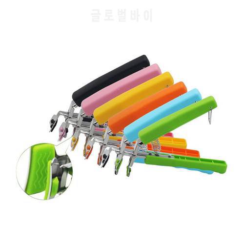 Hot Bowl Holder Dish Clamp Pot Pan Gripper Clip Hot Dish Plate Bowl Clip Tongs Silicone Handle Kitchen Tool