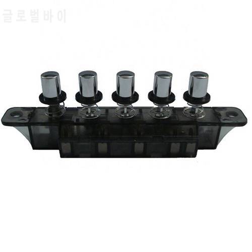 Durable Multifunctional Power Switch Button Range Hood Keyboard Switch 1PCS MQ165 AC 250V 4A 5 Pushbutton Piano Type Key Board