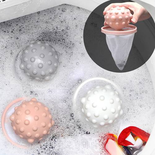 Cleaning Laundry Wash Ball Machine Filter Screen Bag Hair Remover Cleaning Laundry Bag Drain Hair Catcher Laundry Accessories