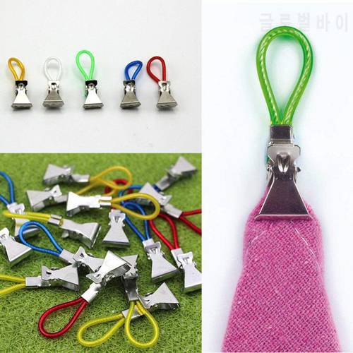 5pc Mini Multi Coloured Towel Clips Makes hanging your Tea Towels easy Hanging Clips Home Travel Portable Storage Hangers Rack