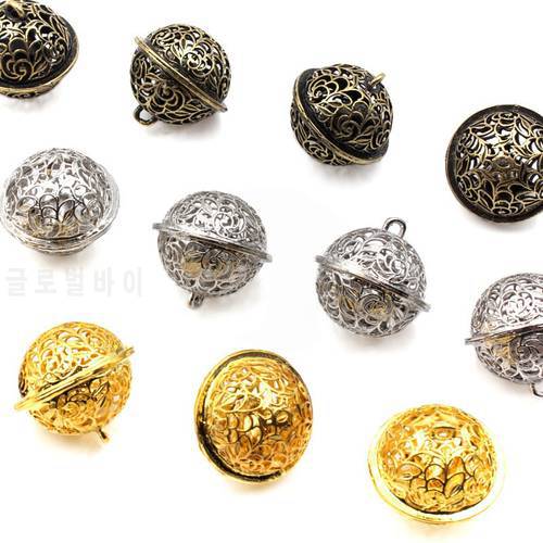 5Pcs/Pack Hollow Christmas Bell For Home Garden Wedding Party Decoration Supplies Diy Handmade Earring Pendant Craft Accessories