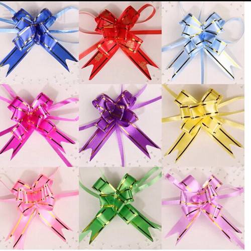 10pcs Gift Packing Pull Bow Ribbons Gift Wrapping Wedding Party Decoration Pullbows