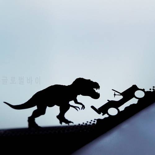 Car Sticker For Jeep T-rex Tyrannosaurus Rex Decals Dinosaur Vinyl Sticker For Jeep Car Window Laptop Decoration