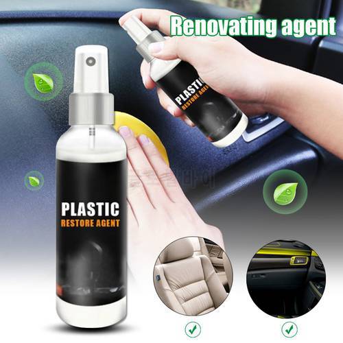 Plastic Parts Retreading Restore Agent Instrument Restore Wax Refurbishment Car Cleaner Ca Cleaning Maintenance Wax Tools