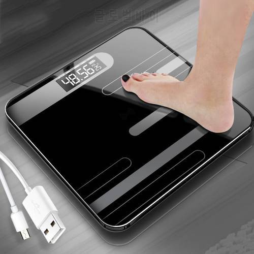Bluetooth Body Fat Scale BMI Scales Smart LCD Display Wireless Digital Bathroom Body Composition Analyzer Weighing