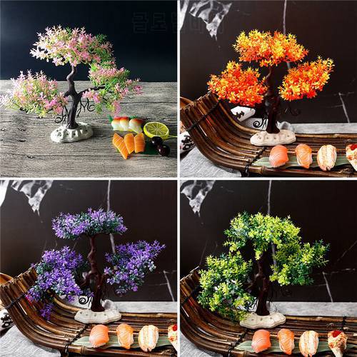 Plate tray dish seafood Decoration Flower Crafts Kitchen Fast Food Sushi Cuisine Decorative Pans Decorated Creative tree sushi