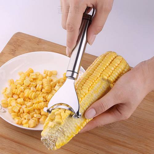 Stainless Steel Corn Stripper Corns Threshing Device Easy Peeling Corn Kerneler Peeler Fruit & Vegetable Tools/Corns Strippe