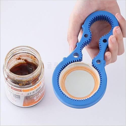 Portable Bottle Jar Opener Multi Purpose Jar Lids Can Tin Handy Flexible Twister Rubber Screw Grip Cap Device Kitchen Tools