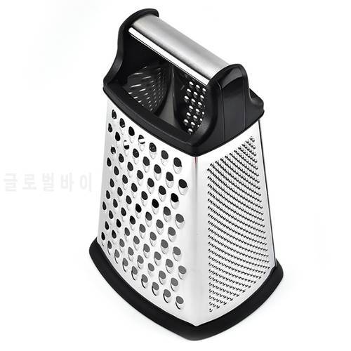 4 Sides Cheese Melon Cucumber Vegetables Box Grater Food Planing Potato Stainless Steel Multifunctional Ginger Slicer