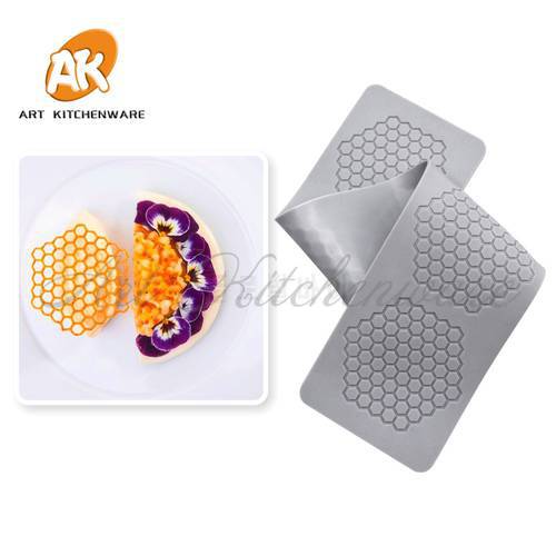 Butterfly, Honeycomb & Butterfly Silicone Cake Lace Mold Cake Decorating Tool Border Decoration Lace Mold kitchen Baking Tool