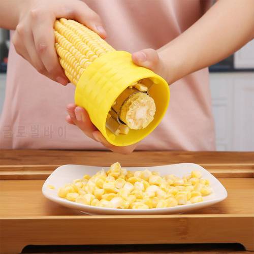 Creative Corn Stripper Cob Cutter Remove Convenient Maize Peelers Kitchen Accessories Cooking Tools Home Gadgets