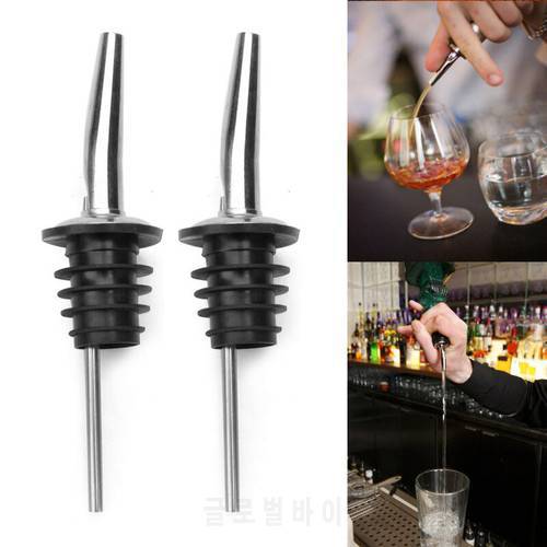 Stainless Steel Wine Bottle Pourer Bottle Stopper Leak-proof Cap Spout Stopper Mouth Dispenser Kitchen Bar Tools Accessories