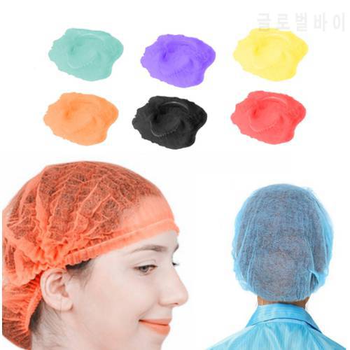 10 Pcs Disposable Microblading Non Woven Fabric Permanent Makeup Hair Net Caps Sterile Hat For Eyebrow Tattooing Catering Hat