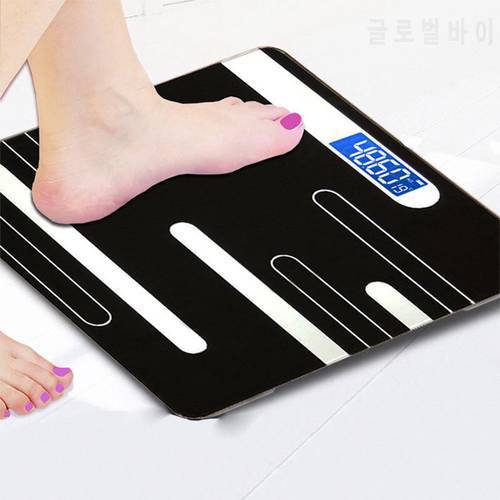 Bluetooth Body Fat Scales Bathroom Floor Smart Scale LCD Display Weighing Scale Digital Precision Electronic Scale