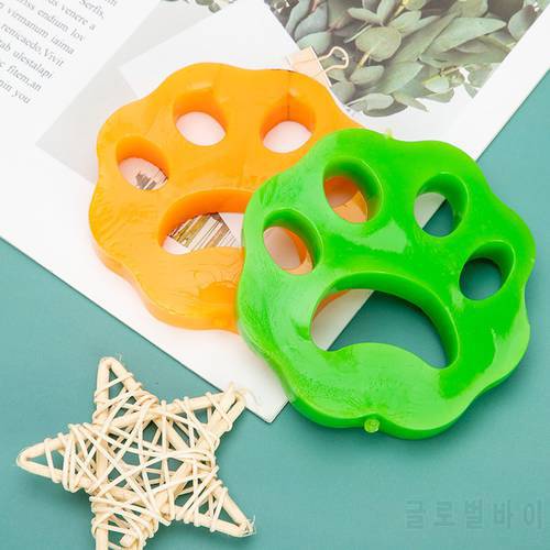 Pet Hair Remover Washing Machine Accessory Reusable Cat Dog Fur Lint Hair Remover Clothes Dryer Cleaning Laundry Dryer Catcher