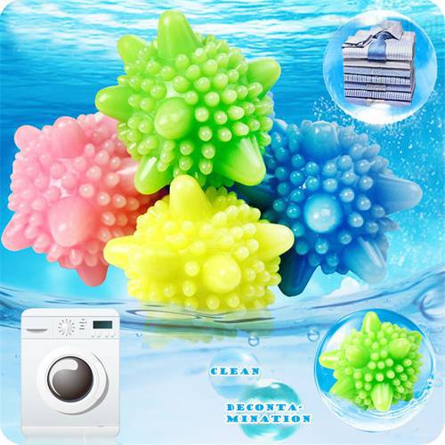 20/30PCs Magic Laundry Ball For Household Cleaning Washing Machine Clothes Softener Starfish PVC Reusable Solid Cleaning Ball