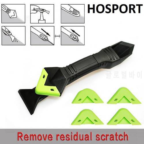 3 in1 Silicone Remover Sealant Smooth Scraper Caulk Finisher Grout Kit Tools Floor Mould Removal Hand Tools Set Accessories