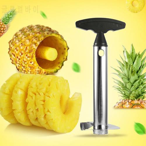 Stainless Steel Pineapple Peeler Cutter Fruit Knife Slicer A Spiral Pineapple Cutting Machine Easy To Use Kitchen Cooking Tools