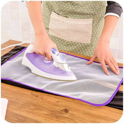 Protective Press Mesh Ironing Cloth Guard Iron Garment Household Ironing Protect Delicate Garment Clothes Household Products