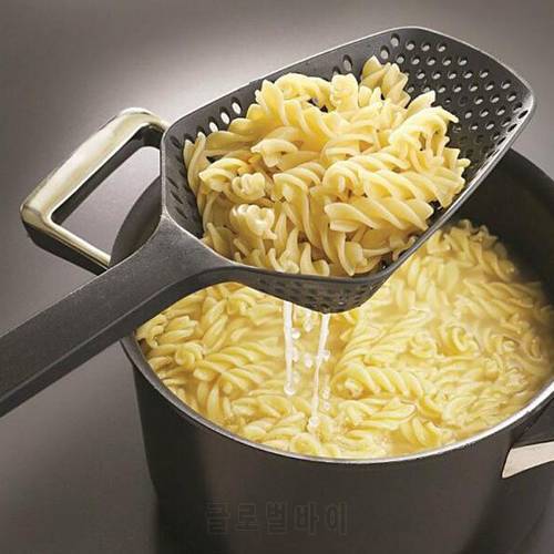 Creative Cooking Shovels Food Strainer Scoop Nylon Spoon Drain Gadgets Large Colander Soup Filter Household Kitchen Accessories