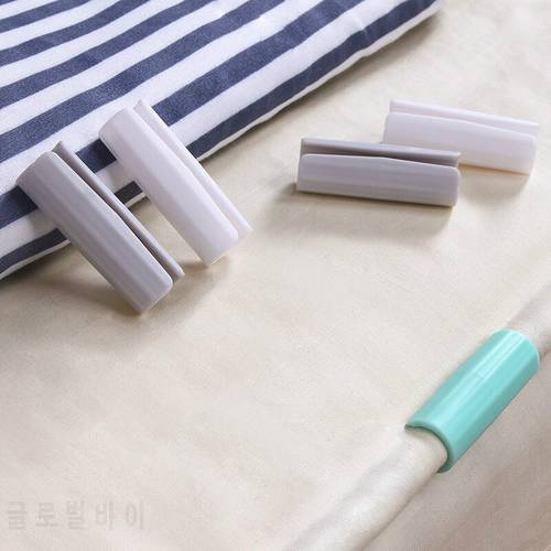12Pcs/Set BedSheet Clips Clothes Peg ABS Quilt Bed Cover Grippers for Household Sheets Fasteners Mattress Holder