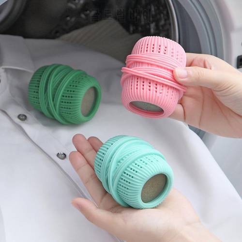 1pcs Pet Hair Removal Laundry Ball Grabbing Lint Fluff Cleaning Remover Washing Machine Filters Household Cleaning Product
