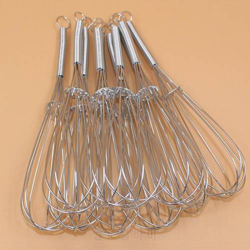 Kitchen Tools Manual Spring Handle Egg Beater Butter Stainless Steel Egg Beater Hand Whisk Mixer Kawaii Kitchen Cooking Supplies